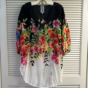 Johnny Was Floral Tunic